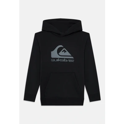 Image of Quiksilver Fleece sweater COMP LOGO HOODIE KIDS Boy&#039;s Black 12
