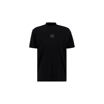 Image of Alpha Industries Men&#039;s Label T HC Shirt, Black, XXXL