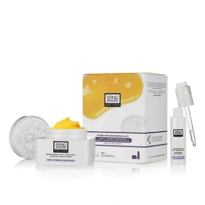 Image of Erno Laszlo Brightening Dual Phase Peel Gift Set 50ml Exfoliator + 25ml