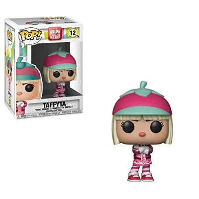 Image of Funko POP! Vinyl: Disney: Wreck It Ralph 2 Taffyta Collectable Vinyl Figure For Display Gift Idea Official Merchandise Toys Kids &amp; Adults Movies Fans