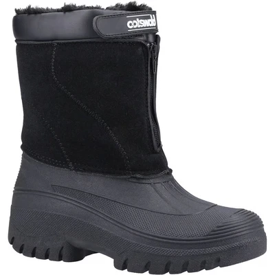 Image of Cotswold Venture Waterproof Winter Boot Female Black UK Size 4
