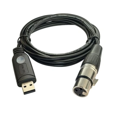Image of DSD TECH USB to DMX Interface Cable with FTDI Chip 5.9FT