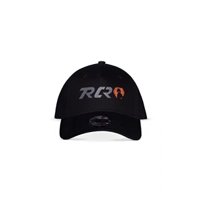 Image of Difuzed Overwatch 2 Tracer Rubber Print Adjustable Cap Black BA482255OWT