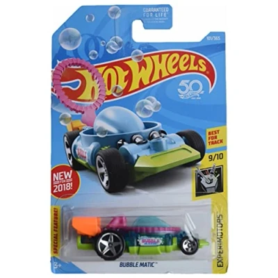 Image of Hot Wheels RED TOONED Series Volkswagen Beetle with Side Flames