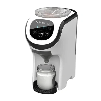 Image of Baby Brezza Formula Pro Mini Maker Small Mixer Machine Fits Spaces and is Portable for Travel Bottle Makers Makes The Perfect Your Infant On Go
