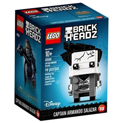 Image of LEGO BrickHeadz Captain Armando Salazar 41594 Building Kit