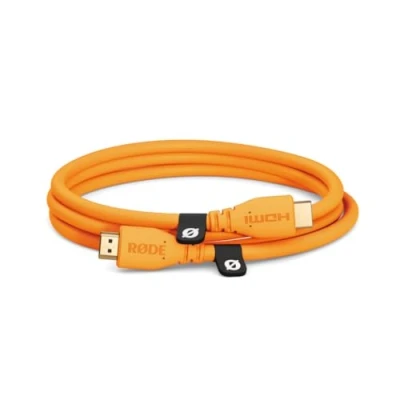 Image of RØDE HDMI 1.5 Premium High Speed Cable with Ethernet (1.5m/5ft, Orange)