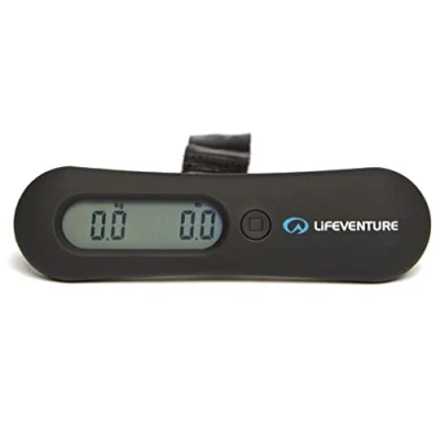 Image of Lifeventure Luggage Scale Portable Digital Weight for Travel Suitcase Weigher with Tare Function Max Capacity 50kg,Black