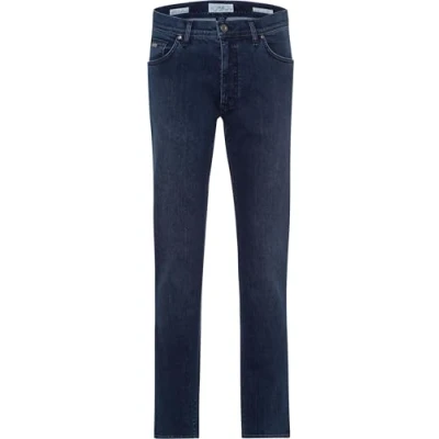 Image of BRAX Men&#039;s Style Cadiz Masterpiece: Modern Five Pocket Jeans, Dark Blue Used, 30W / 32L
