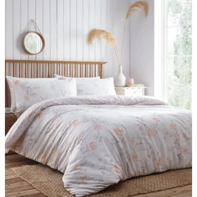 Image of Portfolio Yasmina Duvet Cover Set Apricot Single Bedding