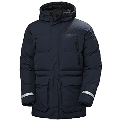 Image of Helly Hansen Men&#039;s Reine Puffy Jacket, Navy, M