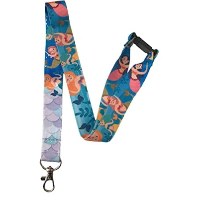 Image of PAC Supplies Global Mermaid Tails Neck Lanyard With Safety Breakaway