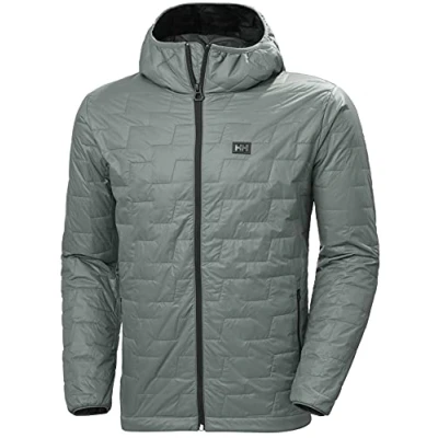 Image of Helly Hansen Men&#039;s Lifaloft Hooded Insulator Jacket, Trooper, S