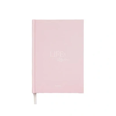 Image of LIFE&amp;Style Planner by Leonie Hanne, Daily Lifestyle Journal for Gratitude, Work, and Wellness with Reflective Prompts, Weekly Goal Planning, Style Insights, 90 Day Planner, Undated (Light Pink)