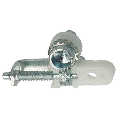 Image of vhbw Chain Tensioner compatible with Stihl MS 180, 171, 181, 190, 191 Power Saw Side Mounted, plastic / iron, 27 g, Silver White