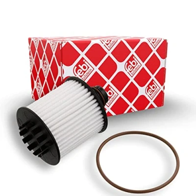 Image of 55261437, 6000626025 Oil Filter FEBI BILSTEIN 104337 with seal ring Insert FIAT: 500X, Panda III Hatchback, Doblo II Box Body / Estate