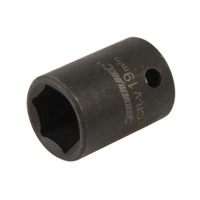 Image of Silverline Impact Socket 1/2&quot; Drive 6pt Metric 19mm