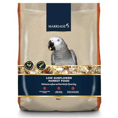Image of Marriage&#039;s Low Sunflower Parrot Food 2kg