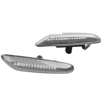 Image of Turn Signal Light For BMW E90 E91 E92 E93 E60 E87 E82 E46 Car Sequential Indicator Blinker Lamp Led Dynamic Side Marker Wing Mirror Indicator(Dynamic Crystal)