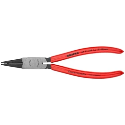 Image of KNIPEX Tools Circlip Pliers, Internal, 45 Degree Angled, Forged Tip, 3/4&quot; 2 3/64&quot; Bore Dia. (4431J22)