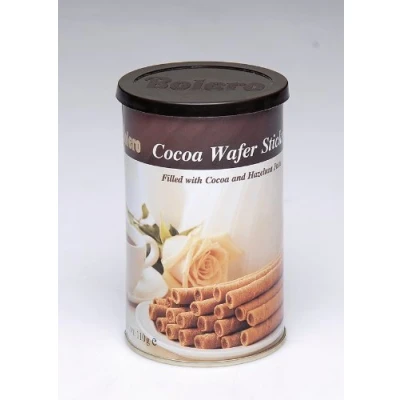 Image of Bolero Cocoa Wafer Sticks Filled With &amp; Hazelnut Paste 110g