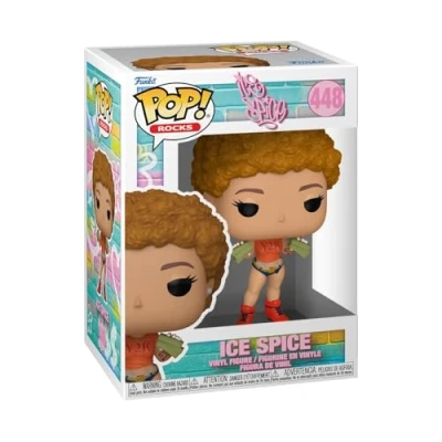 Image of Funko Pop! Rocks: Ice Spice Collectable Vinyl Figure Gift Idea Official Merchandise Toys for Kids &amp; Adults Music Fans Model Collectors and Display