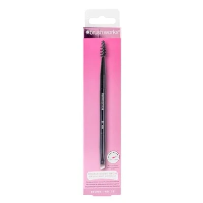 Image of Brushworks No. 22 Double Ended Brow Brush and Spoolie