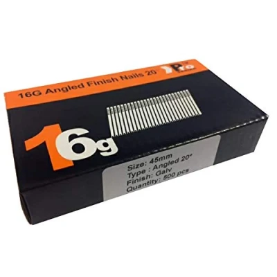 Image of Angled 20 500 x 45mm Handy Pack 16G Second Fix Nails