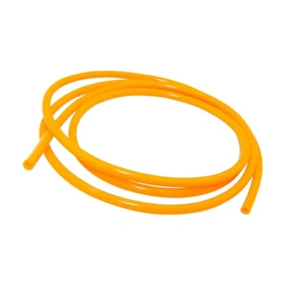 Image of LAVMHAB Silicone Tube 4mm ID x 7mm OD 1.5m (4.9FT), Flexible Rubber Tubing Air Hose Water Pipe for Pump Transfer (Orange)