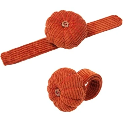 Image of Wrist Pin Cushion 40g Pumpkin Band Pincushions Sewing Needle Holder with Elastic Wearable Pincushion Accessories