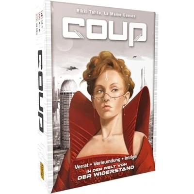 Image of Heidelberger Spieleverlag IBCD0002 Coup Widerstand 2 6 Players, Multicoloured