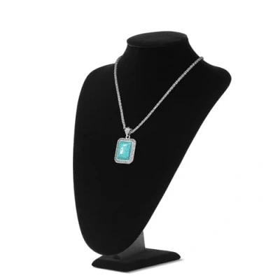 Image of Flexzion Necklace Bust Display Stand 13.7 Inch 3D Mannequin Black Velvet Holder for Home, Boutique &amp; Trade Shows Jewelry Selling Necklace, Pendants, Chokers, Lockets