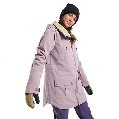 Image of Burton Women&#039;s Prowess Snowboard Jacket, Elderberry, L UK