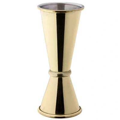 Image of Utopia Gold Jigger 25ml &amp; 50ml Case of 6 Spirit Measure, Finish