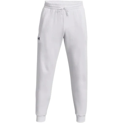 Image of Under Armour Mens Rival Tracksuit Bottoms White S