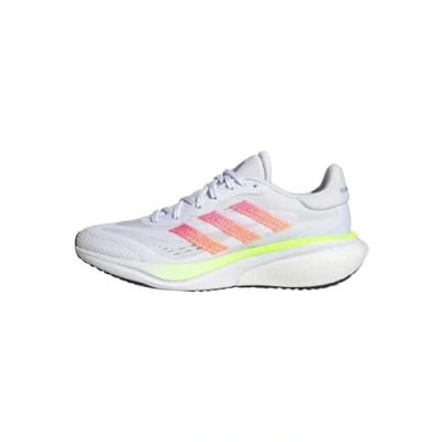 Image of adidas Women&#039;s Supernova 3 Running Sneakers, FTWR White/Lucid Pink/Wonder Blue, 5 UK