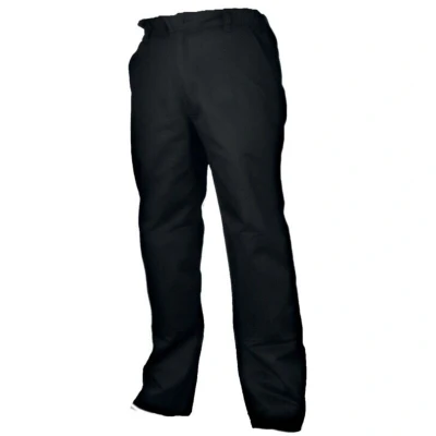 Image of Tuffsafe Classic Black Trousers 34&quot; W 33&quot; Leg