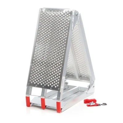 Image of Wiltec Triple folding Ramp up to 270kg Loading made of Aluminium Non skid Trailer