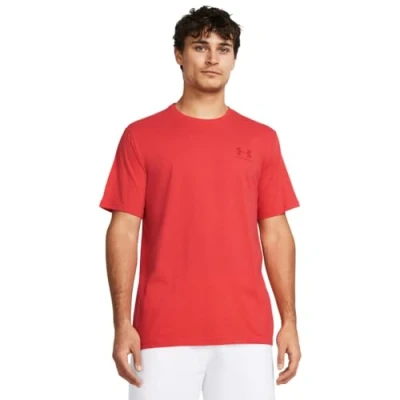 Image of Under Armour Mens Sportstyle Short Sleeve T Shirt Red S