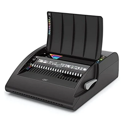 Image of GBC CombBind C210E Binding Machine, Electronic Punching, 20 Sheet Punching Capacity, 450 A3, A4 and A5, Black, 4401927UK