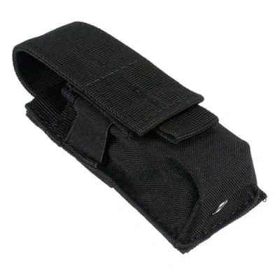 Image of MiOYOOW Flashlight Pouch, Molle Torch Pouch Holster 600D Nylon Cover Case for Outdoor Camping Hiking