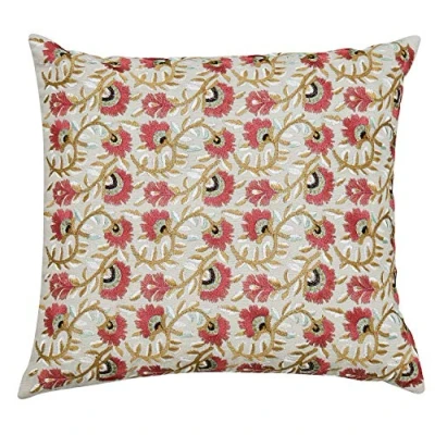 Image of Morris &amp; Co Seasons by May Cushion 45 x 45cm Linen