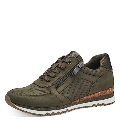 Image of MARCO TOZZI Women&#039;s 2 23781 41 Sneaker, Khaki Comb, 5