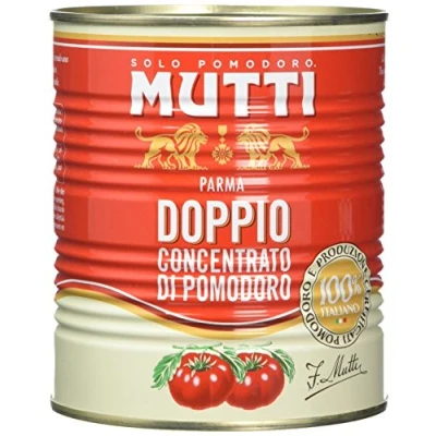 Image of Mutti Double Concentrate Tomato Puree, Concentrate, 880g, (Pack of 6)