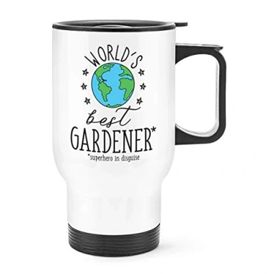 Image of World&#039;s Best Gardener Travel Mug Cup with Handle