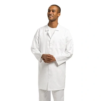 Image of Whites Chefs Apparel A360 L Men&#039;s Hygiene Coat, White