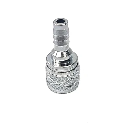 Image of SeaSense Suzuki Fuel Connector 3/8 Inch Hose Female Chrome Plated Brass