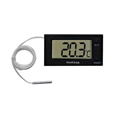 Image of Oven Meat Thermometer Digital Kitchen Probe Ovenproof for Cooking, Pizza, Milk, Barbecue, etc, Heat Resistant up to 300C