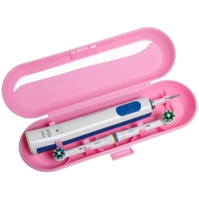 Image of seplouis Electric Toothbrush Travel Case for Oral B &amp; Philips Sonicare, Pink
