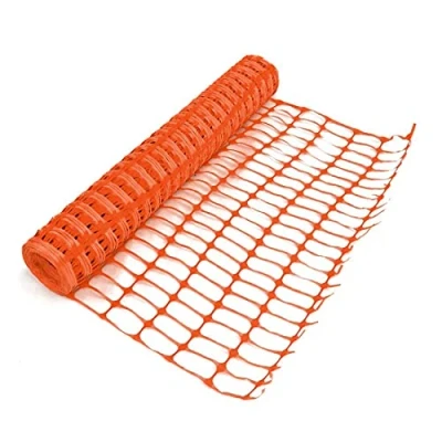 Image of Oypla Heavy Duty Orange Safety Barrier Mesh Fencing 1mtr x 25mtr